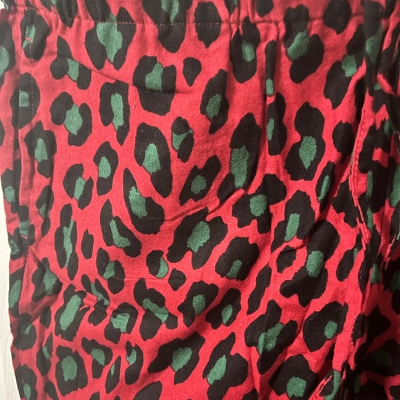 Leopard print pajama pants, Plus Size - Picture 5 of 6